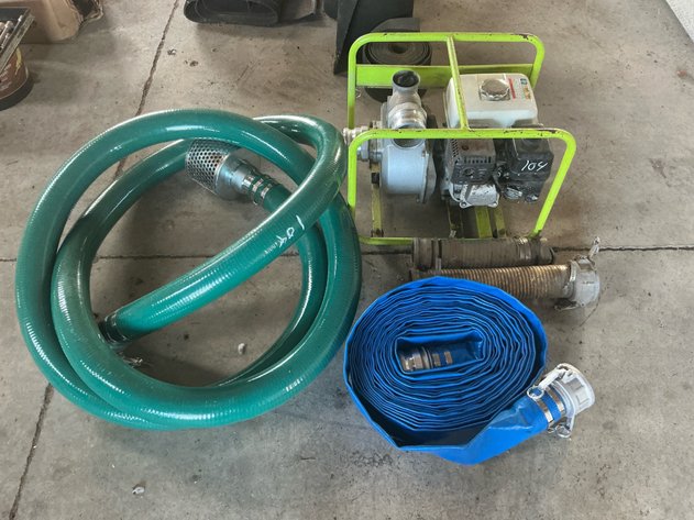 Pramac MP 56-3 Portable Water Pump with Honda GX160 Engine