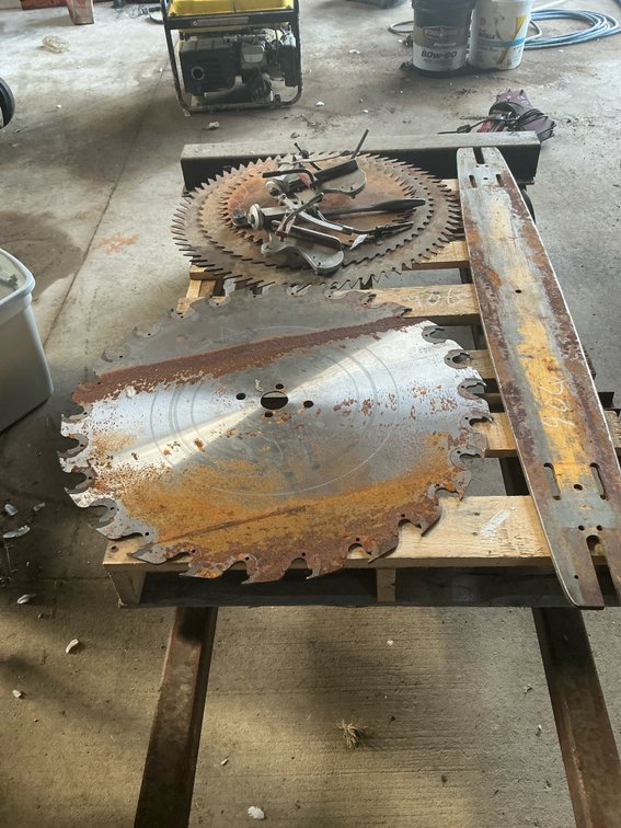 Circular Sawmill Blades, Chainsaw Guide Bar, and Saw Swage Tools
