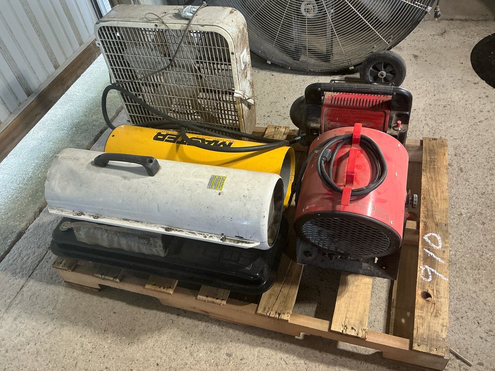 Portable Heaters and Box Fan