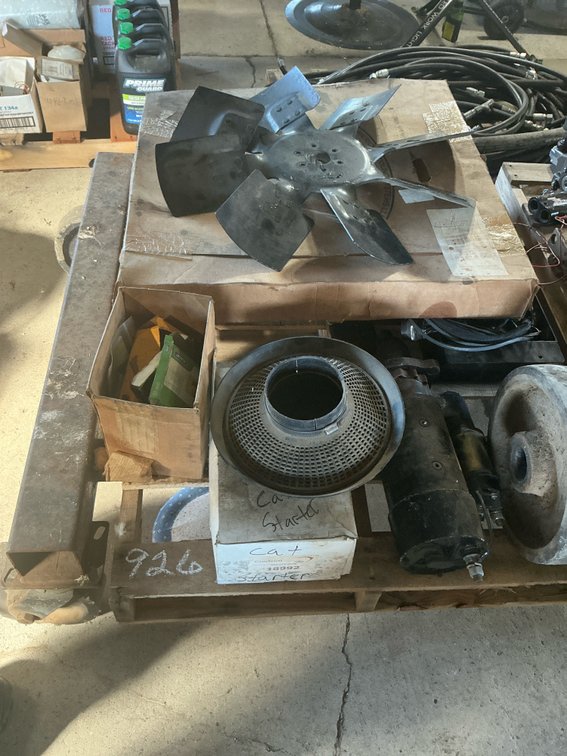 Engine Cooling Fans, Starter Motor, Air Pre-Cleaner, Steel Wheels, Fixtures, and More