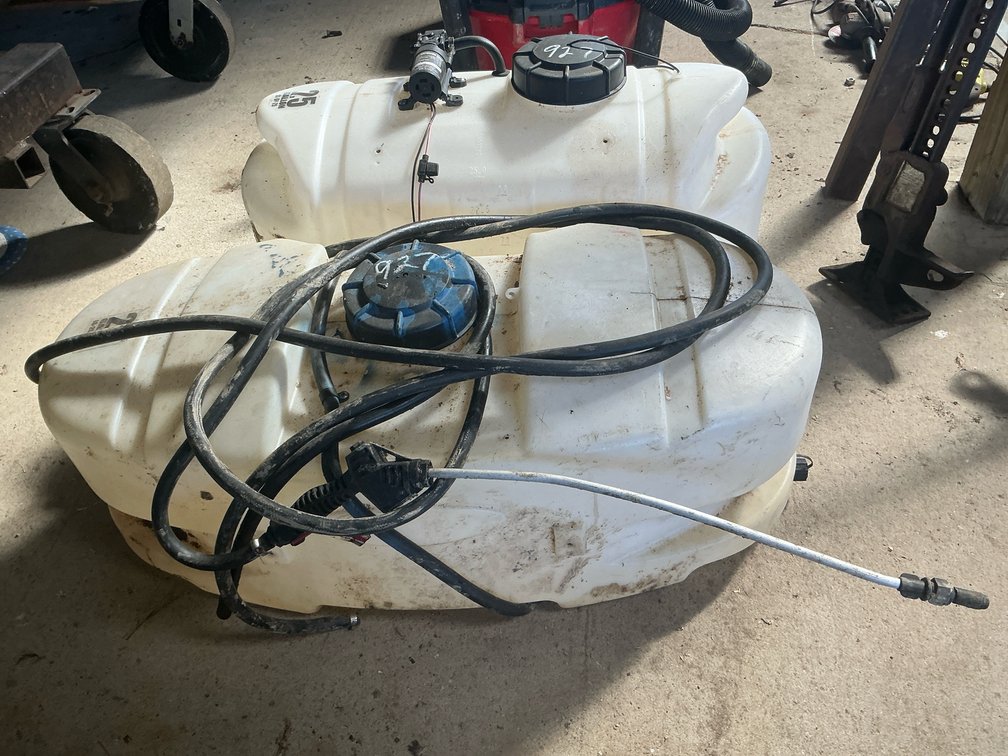 (2) 25-Gallon Utility Sprayer Tanks