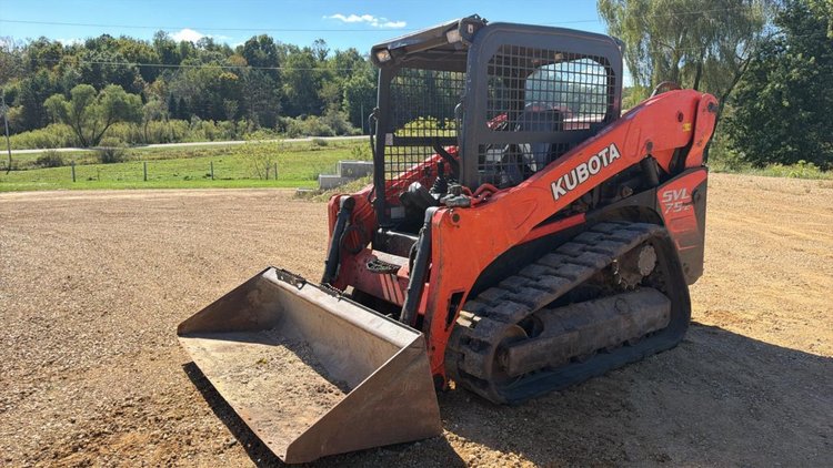 2017 Kubota SVL 75-2 Track Skid Steer