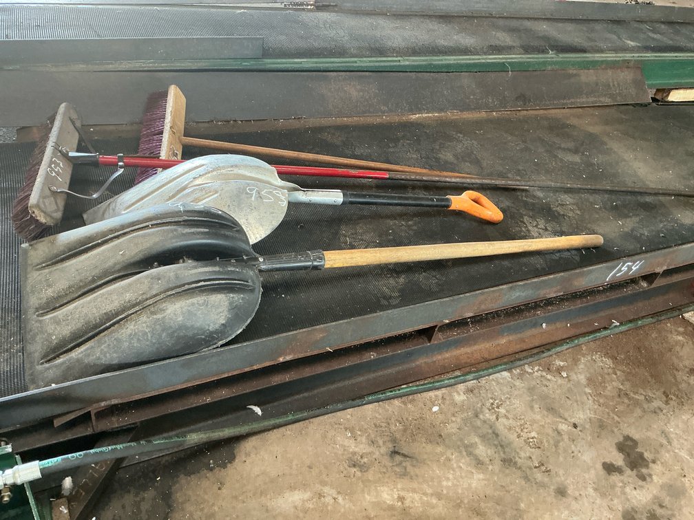 Scoop Shovels, Push Brooms, and More