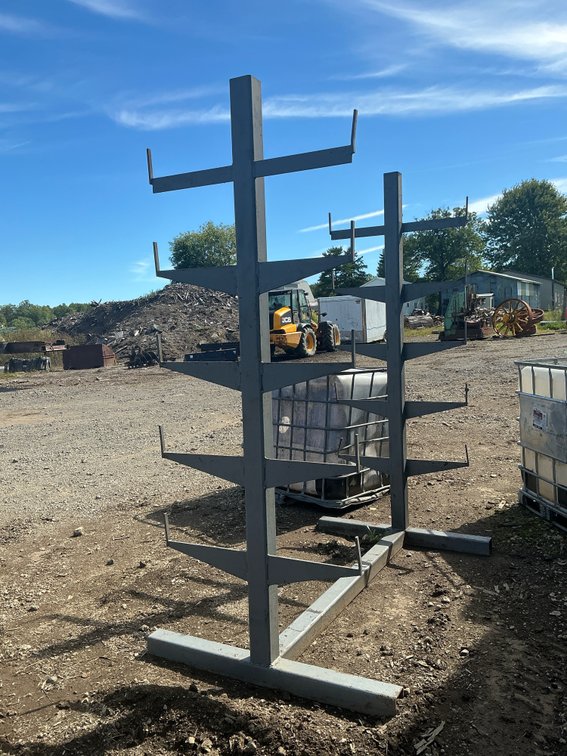 Double-Sided Steel Cantilever Storage Rack