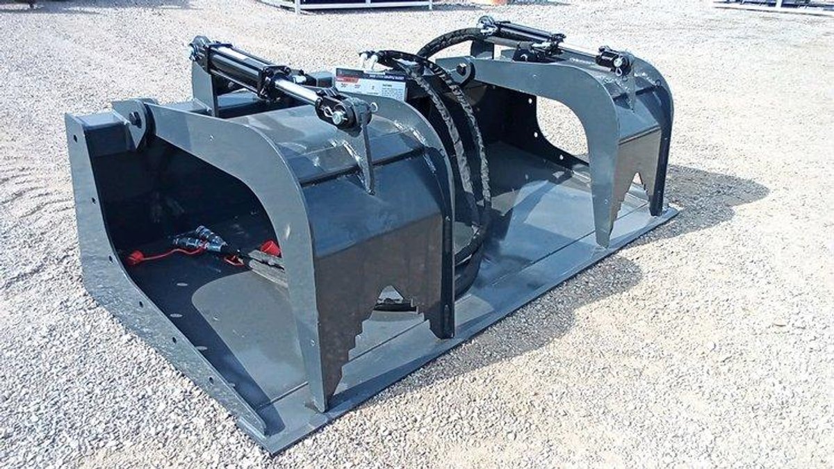 Unused Wolverine GB-11-72W Skid Steer Grapple Bucket - Middlefield, OH
