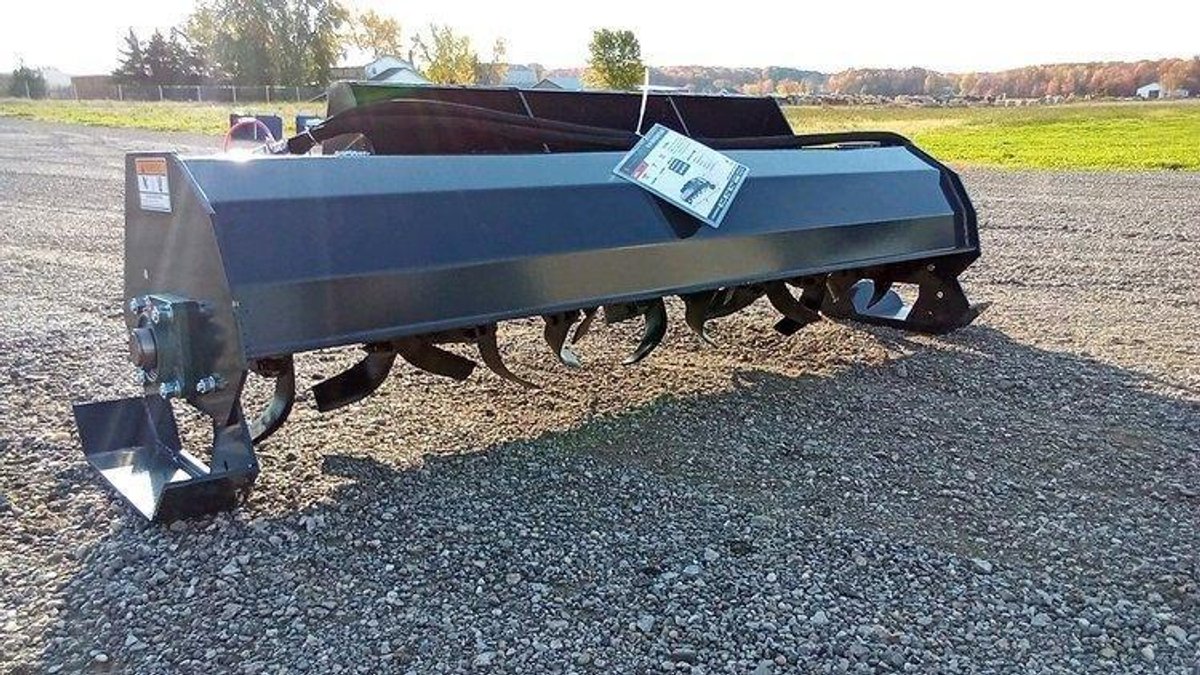 Unused Wolverine TL-12-72W Skid Steer Tiller - Middlefield, OH