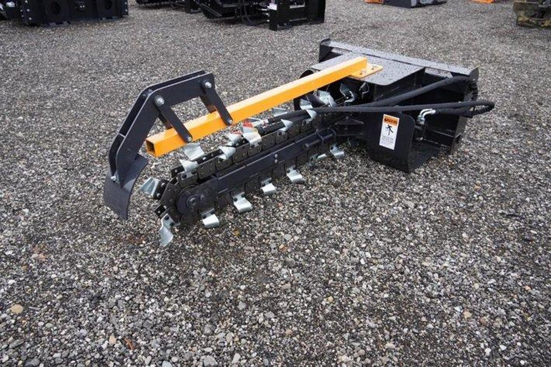 Unused Wolverine TCR-12-48H Skid Steer Trencher - Middlefield, OH