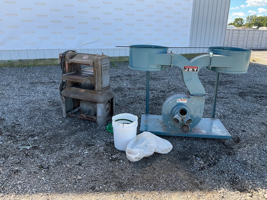 Thickness Planer and Dust Collector