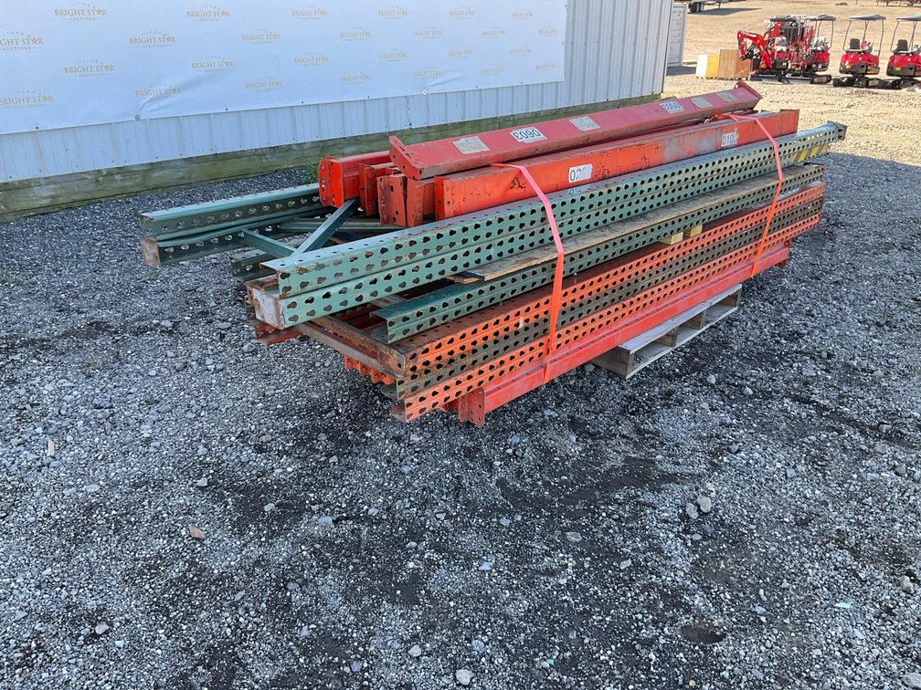 Steel Pallet Racking Beams and Upright Frames