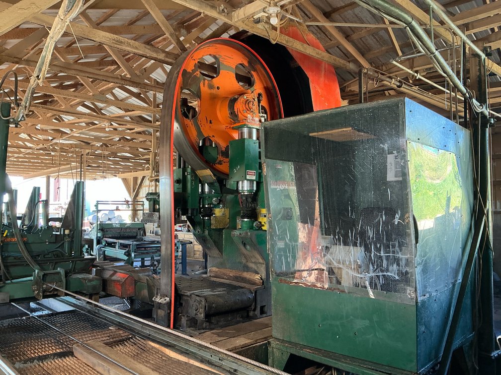 McDonough Vertical Band Sawmill Headrig