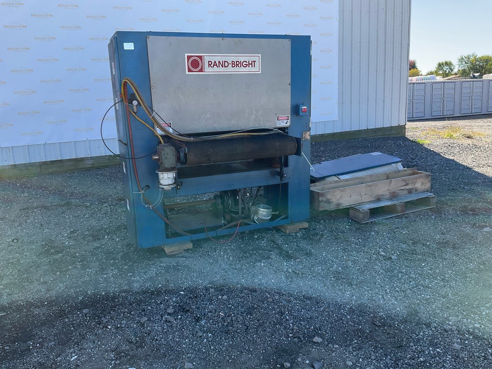 Rand-Bright S36X60 Wide Belt Finishing Machine