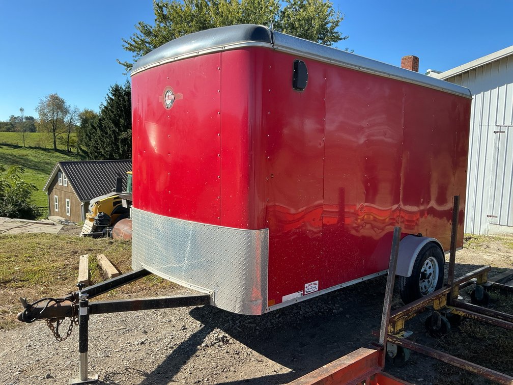 Carry-On Trailer Corp. 6' x 12' Single-Axle Enclosed Cargo Trailer