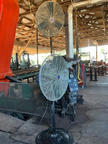 Floor Model and Wall Mount 30" Oscillating Industrial Fans