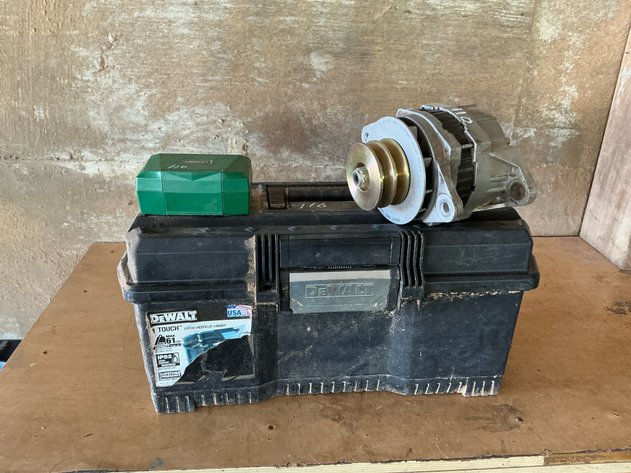 Toolbox, Alternator, Dial Indicator, and More