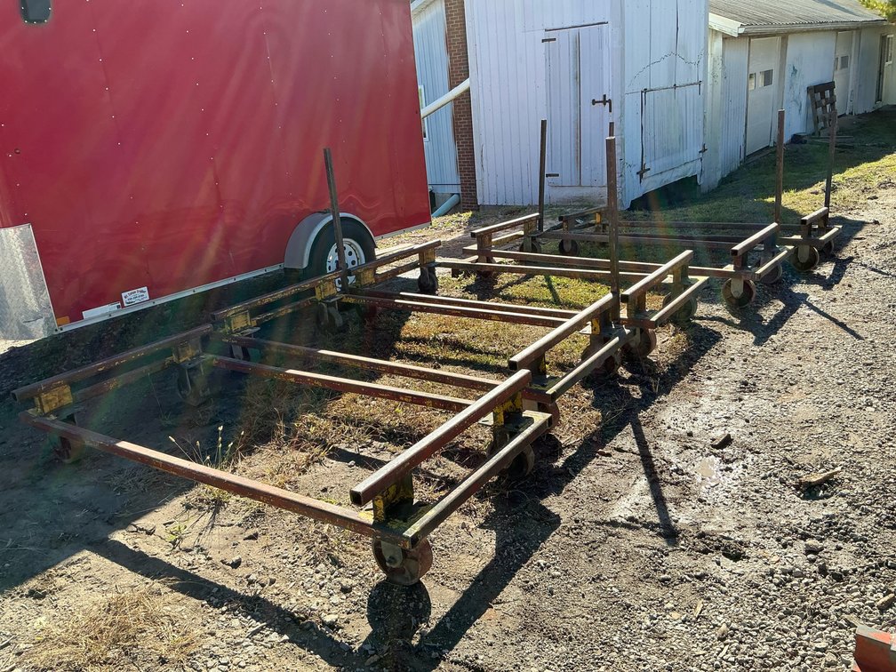 Steel Material Carts on Casters