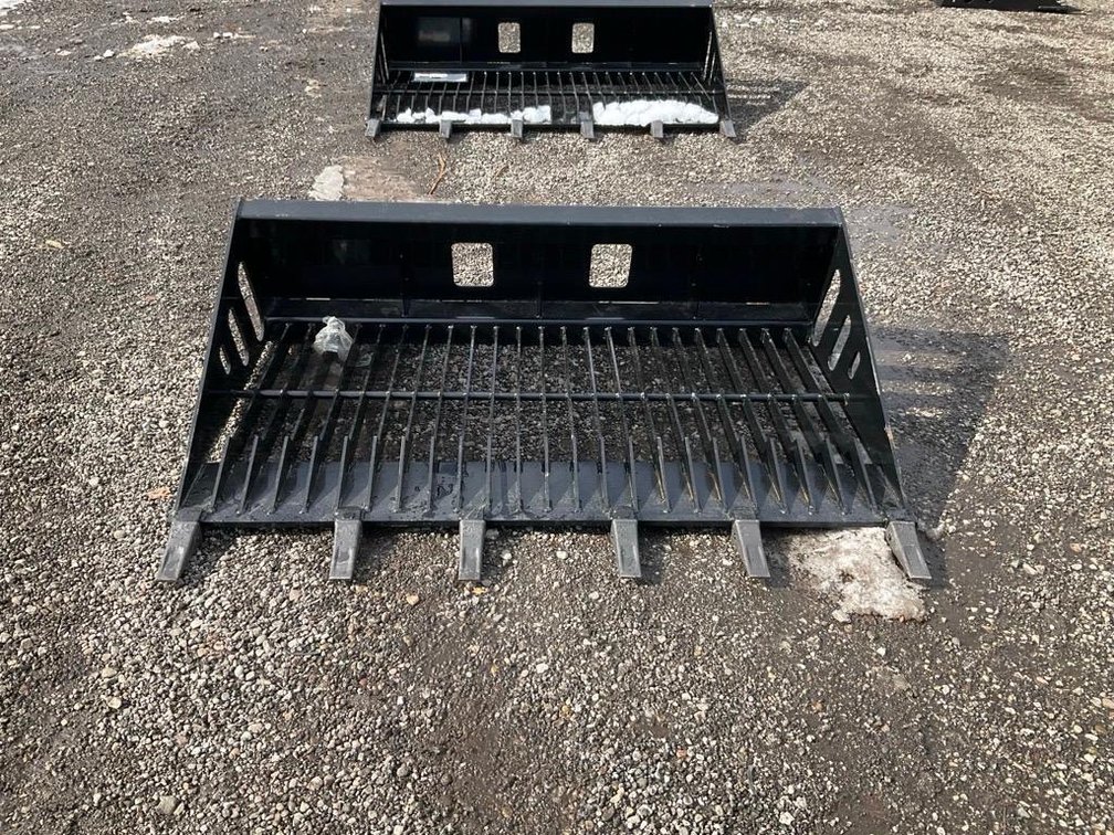 Unused Wolverine Skid Steer Toothed Rock Bucket - Middlebury, Indiana