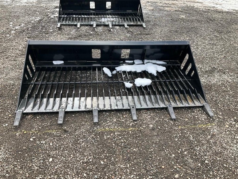 Unused Wolverine Skid Steer Toothed Rock Bucket - Middlebury, Indiana