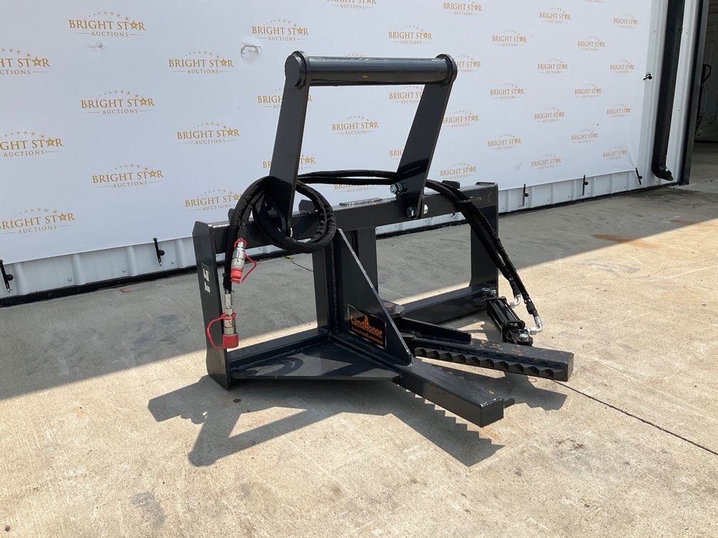 Unused Landhonor Skid Steer Tree Puller Attachment - Middlebury, Indiana