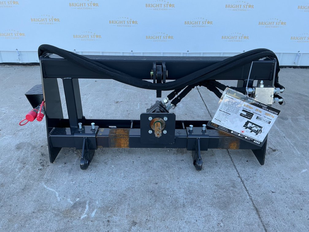 Unused LandHonor Skid Steer 3-Point Hitch Adapter - Middlebury, Indiana