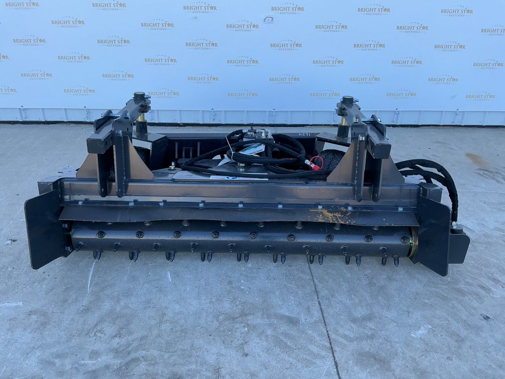 Unused Landhonor Skid Steer Harley Power Rake Attachment - Middlebury, Indiana