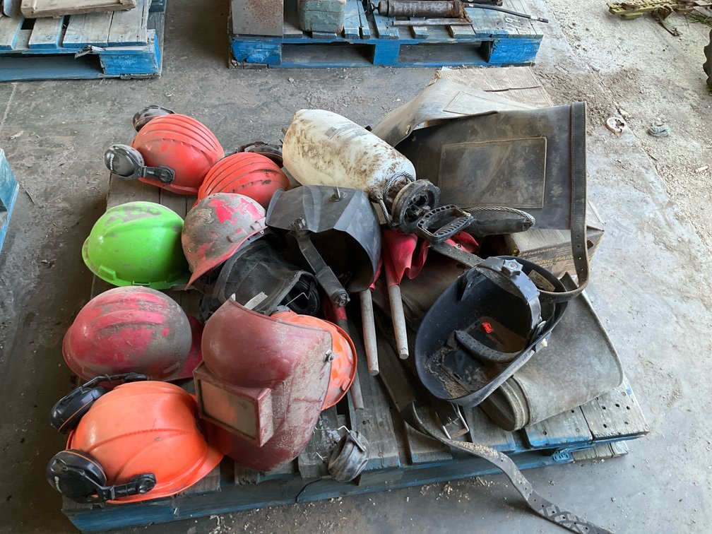 Hard Hats, Welding Helmets, Safety Chaps, Pump Sprayer, Marking Paint