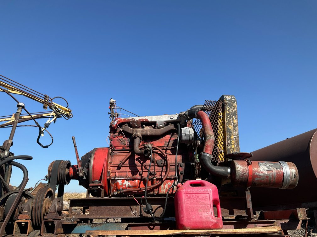 Perkins Diesel Power Unit with Twin Disc PTO Clutch