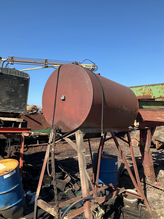 Elevated Fuel Storage Tank