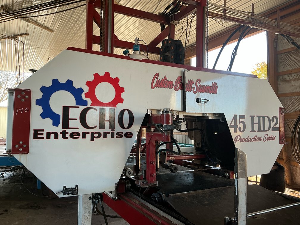 ECHO Enterprise 45 HD2 Production Series Horizontal Band Sawmill