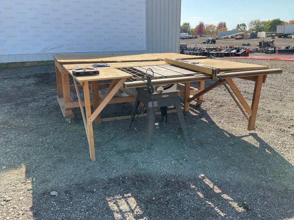 Craftsman 113.29920 Table Saw with Powermatic T-Square Fence and Mobile Workstation