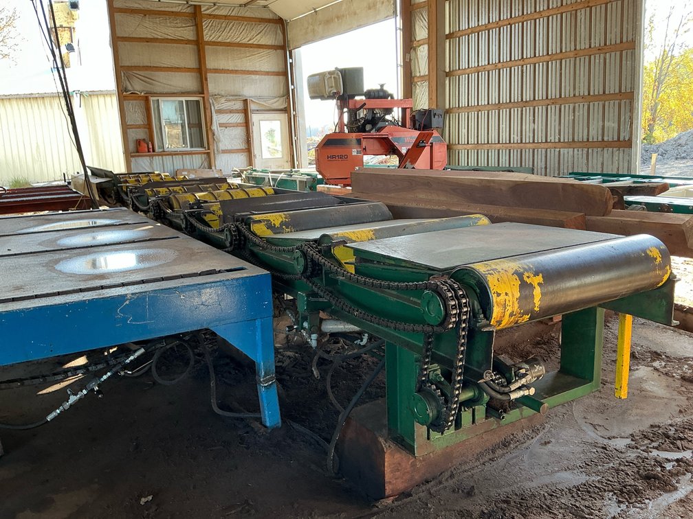 Hydraulic Chain-Driven Live Roller Conveyor