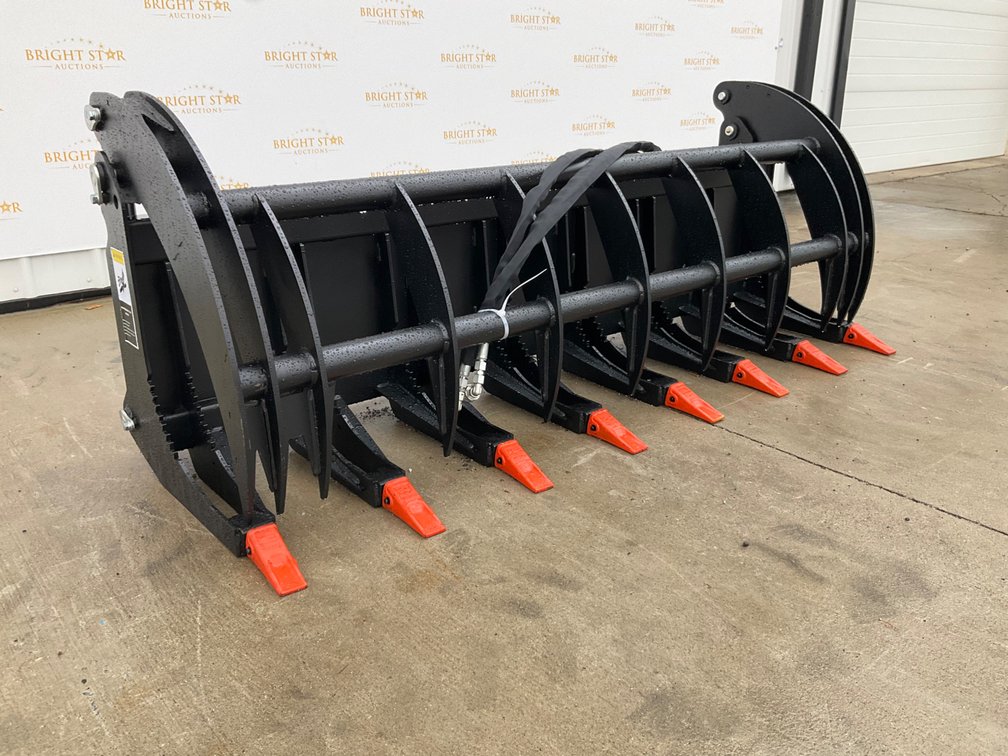 Unused Greatbear 78" Heavy Grass Fork Grapple - Middlebury, Indiana