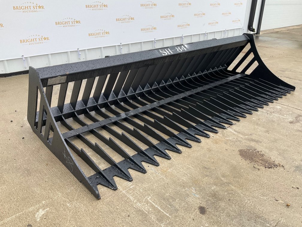 Unused Greatbear 84" Skid Steer Rock Bucket - Middlebury, Indiana