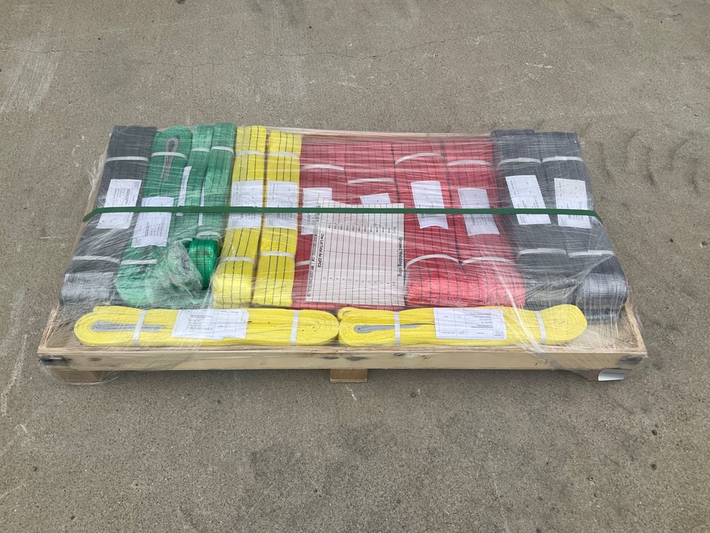 Unused Greatbear 2T-5T Webbing Slings, Qty 22 - Middlebury, Indiana