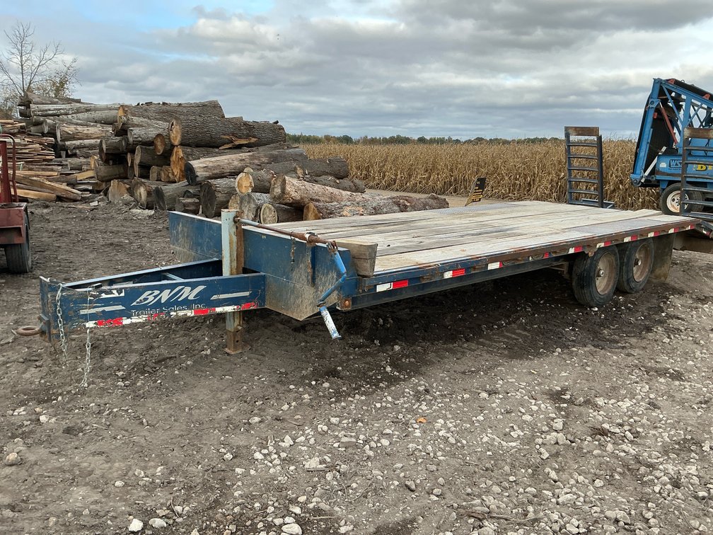 2011 BNM Trailer Sales, Inc. BNM824CT16 Equipment Trailer