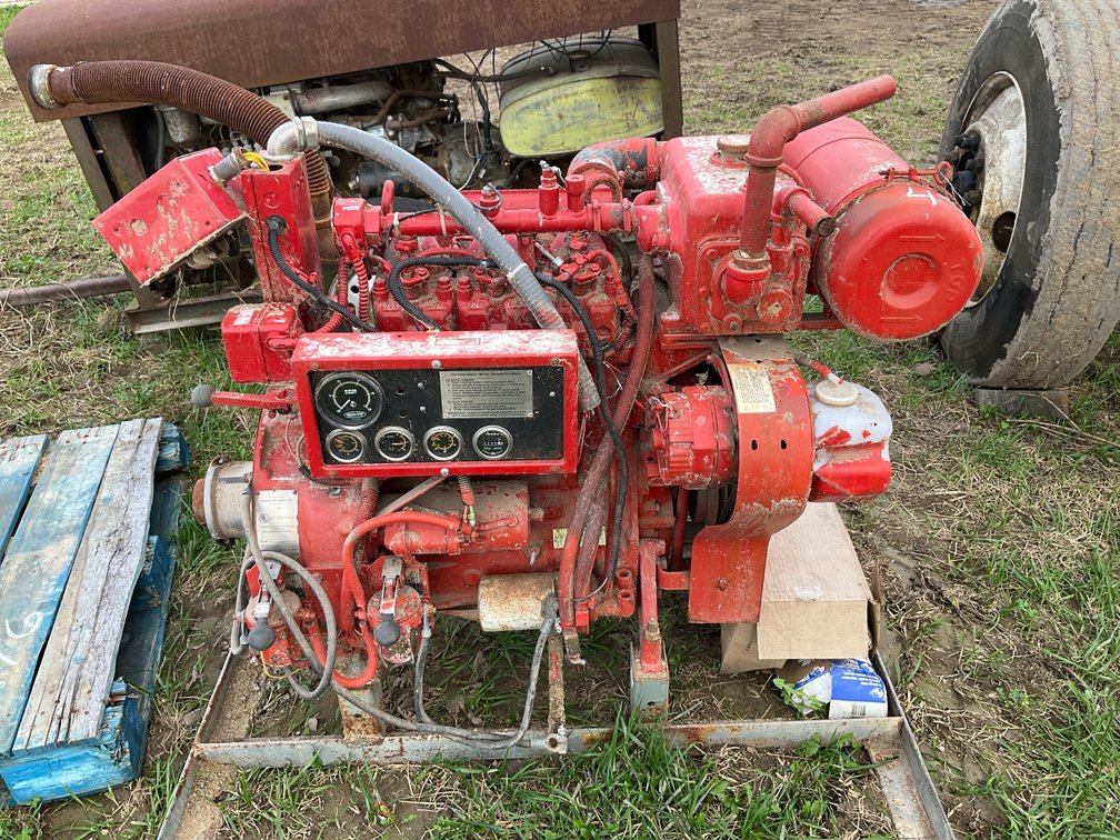 Clarke MWM Diesel D.226-3 Stationary Diesel Power Unit