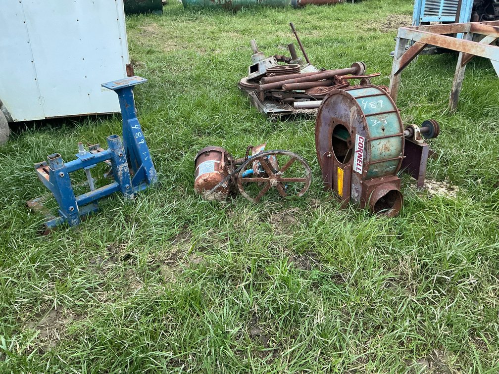 Cornell Dust Blower, Bar sweep Drive and Motor Mount