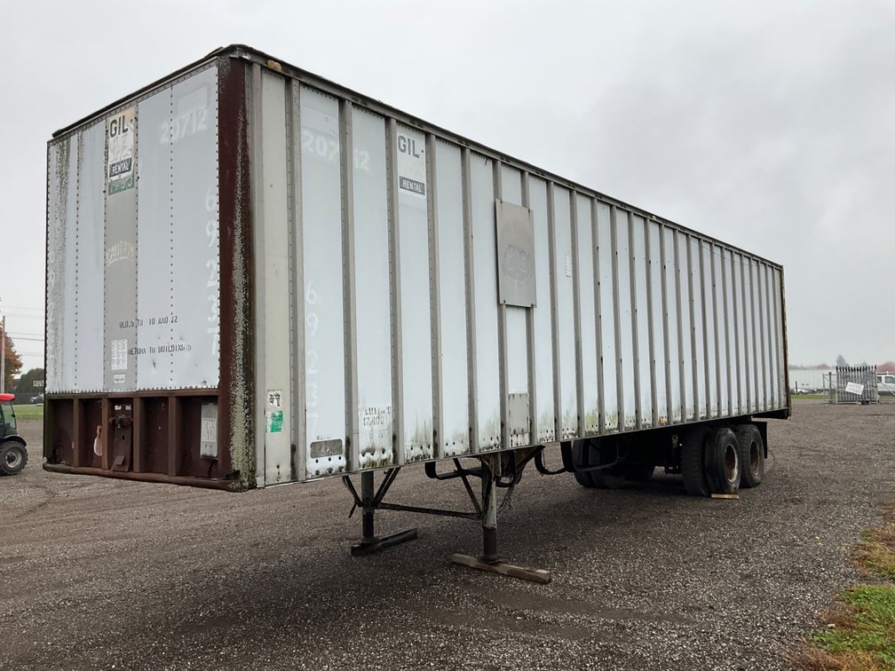 Gindy Mfg. Corp. Tandem Axle Storage Trailer
