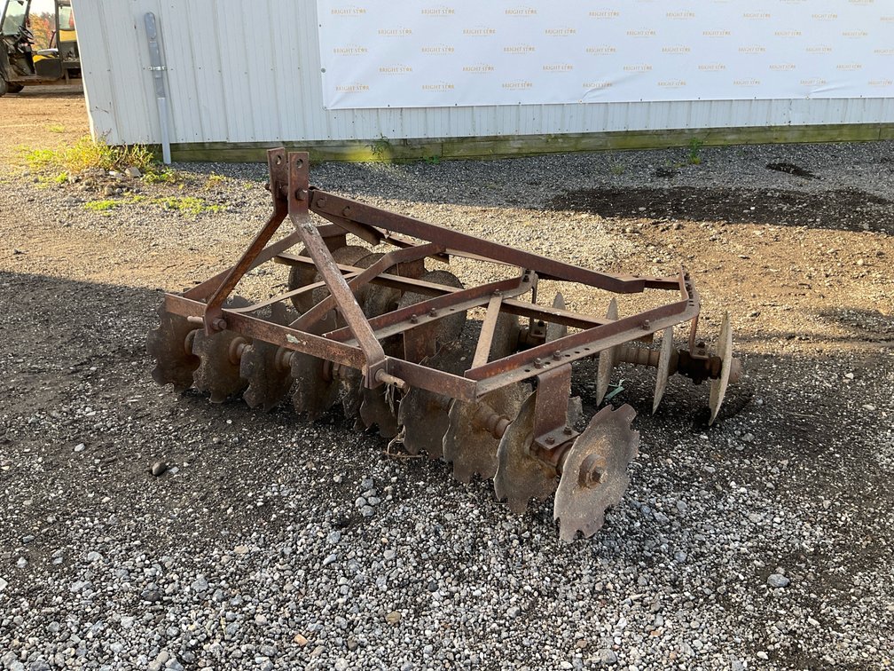 3-Point Hitch 6’ Disc Harrow