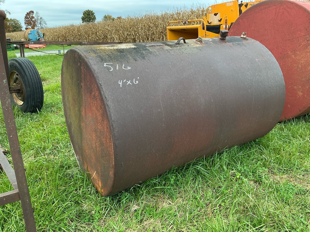 Steel Fuel Storage Tank with Stand
