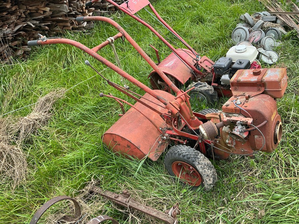 Walk-Behind Rear-Tine Garden Tiller