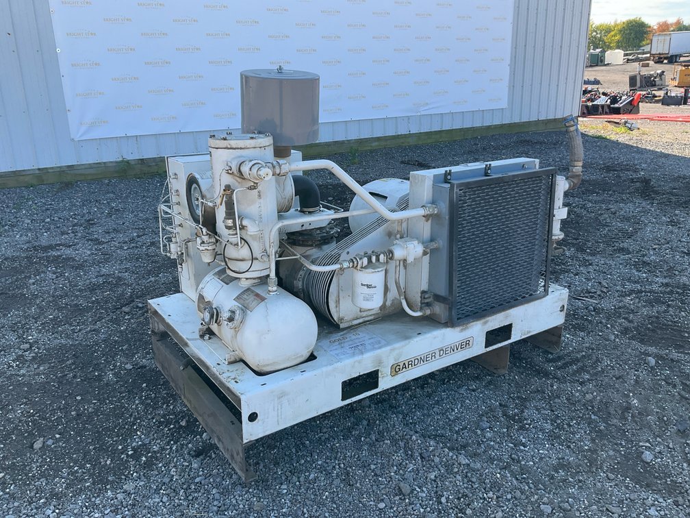 1999 Gardner Denver EDE99K 40 HP Skid-Mounted Air Compressor
