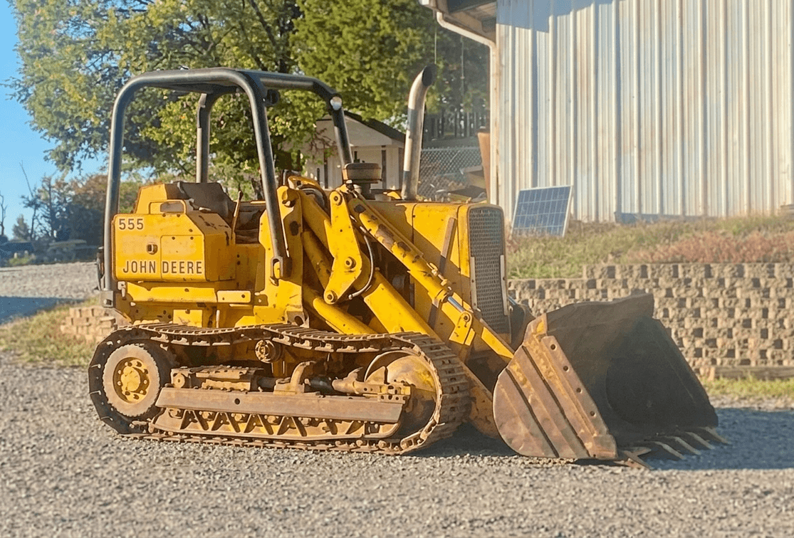 John Deere 555 Crawler Loader