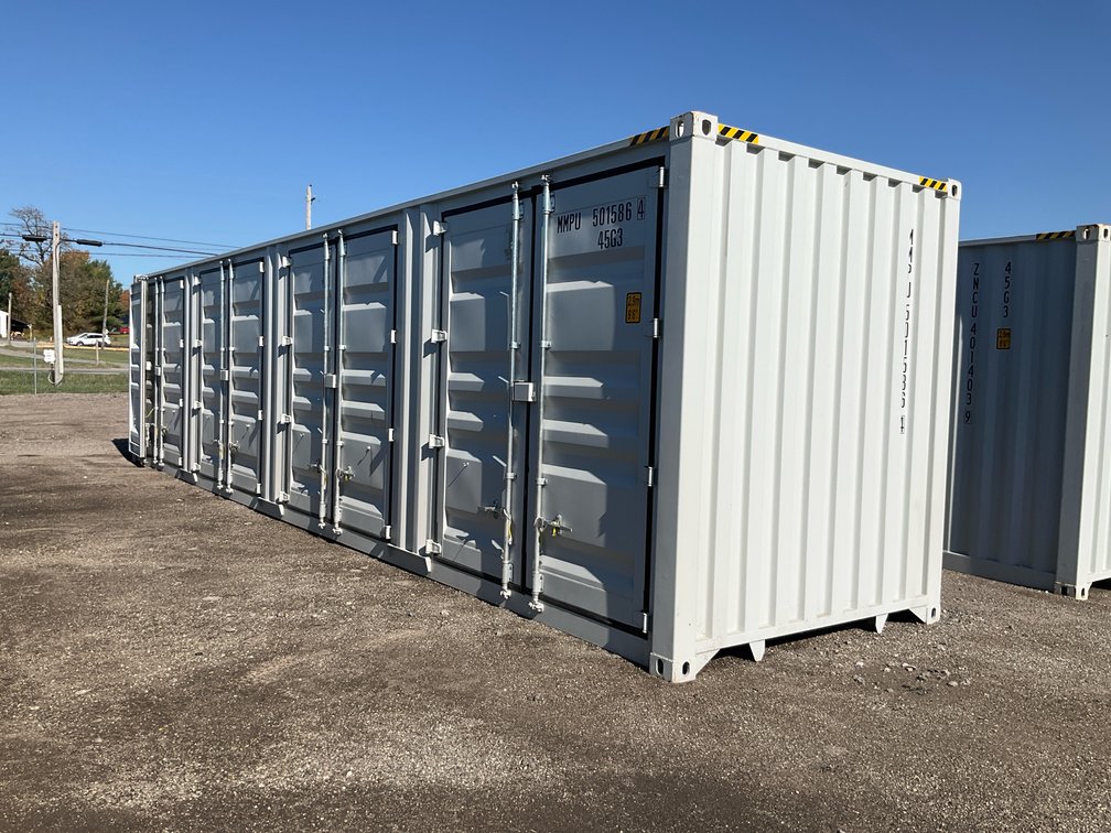 One Trip 40' High Cube Multi-Door Shipping Container: MMPU 501586 4 - Middlefield, OH