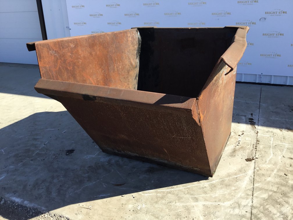 Steel Dump Hopper Attachment