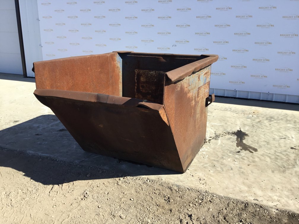 Steel Dump Hopper Attachment