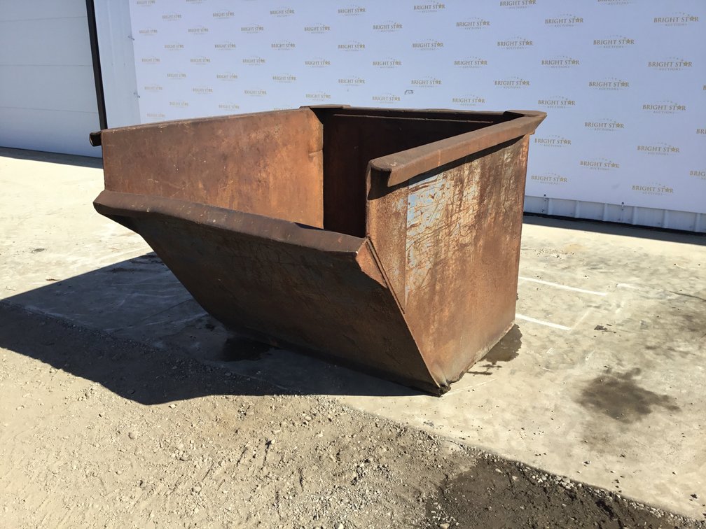 Steel Dump Hopper Attachment