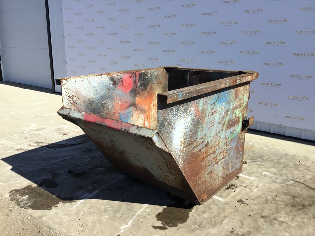 Steel Dump Hopper Attachment