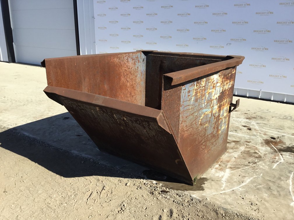 Steel Dump Hopper Attachment