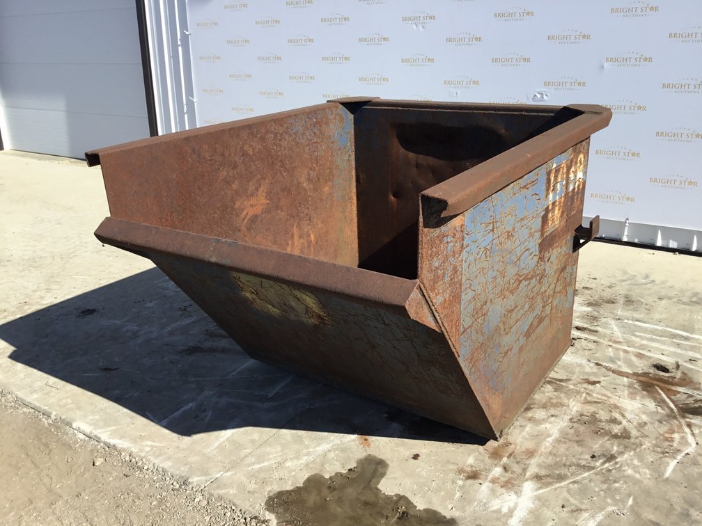 Steel Dump Hopper Attachment