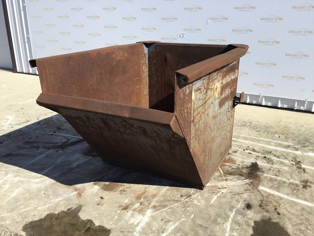 Steel Dump Hopper Attachment
